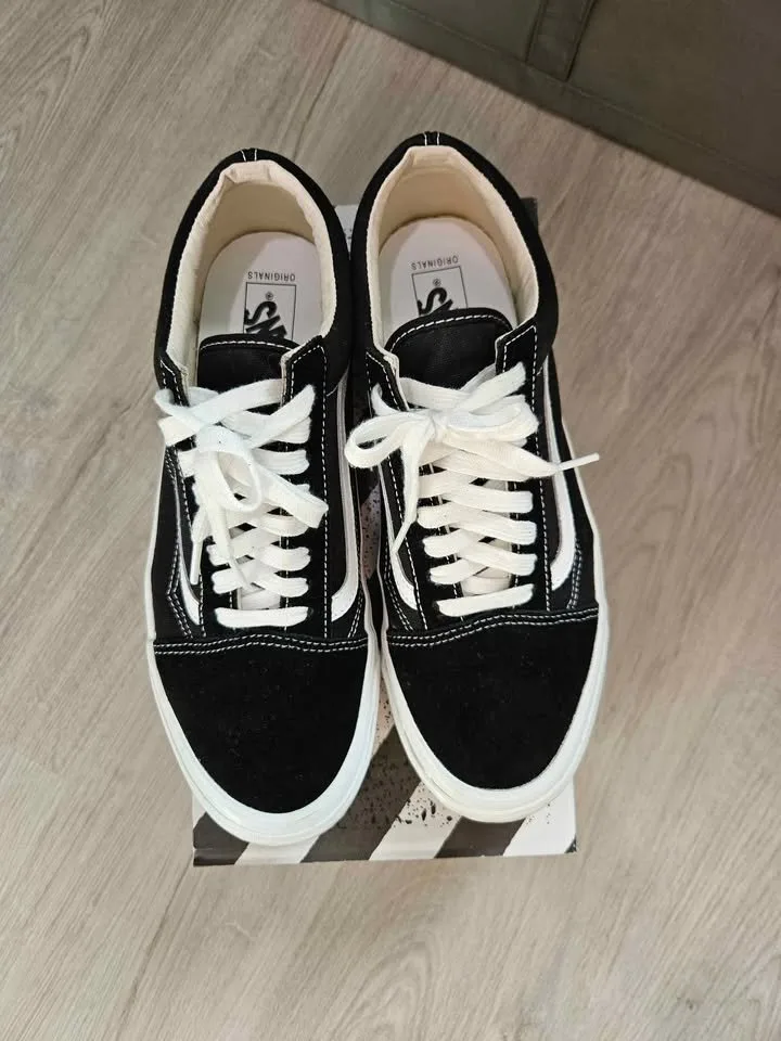 Vans Black OG Old Skool LX Sneakers USm10.5/28.5cm image indicator(8)