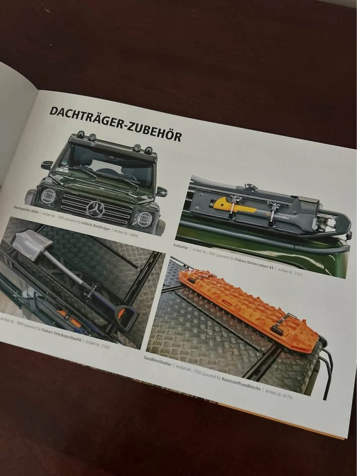 LeTech G-Wagen Official German Factory Accessories Brochure - photo 4