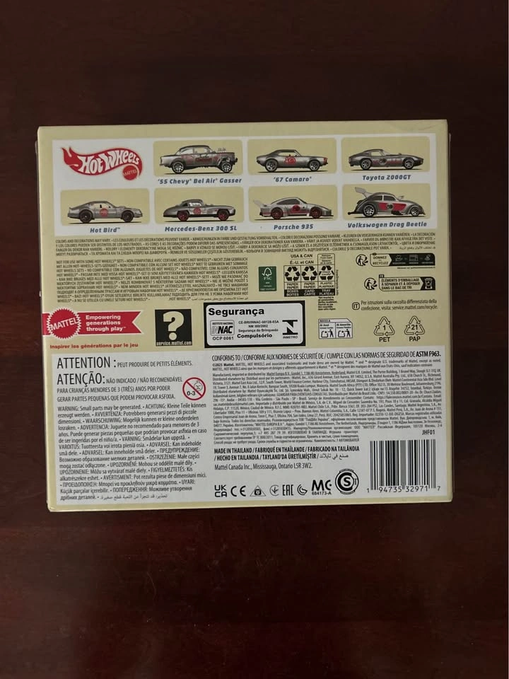Hot Wheels 80th Anniversary Replay the Classics ZAMAC 7-Pack - photo 3