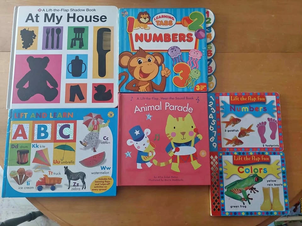 Lift-the-Flap and Learning Tabs Books