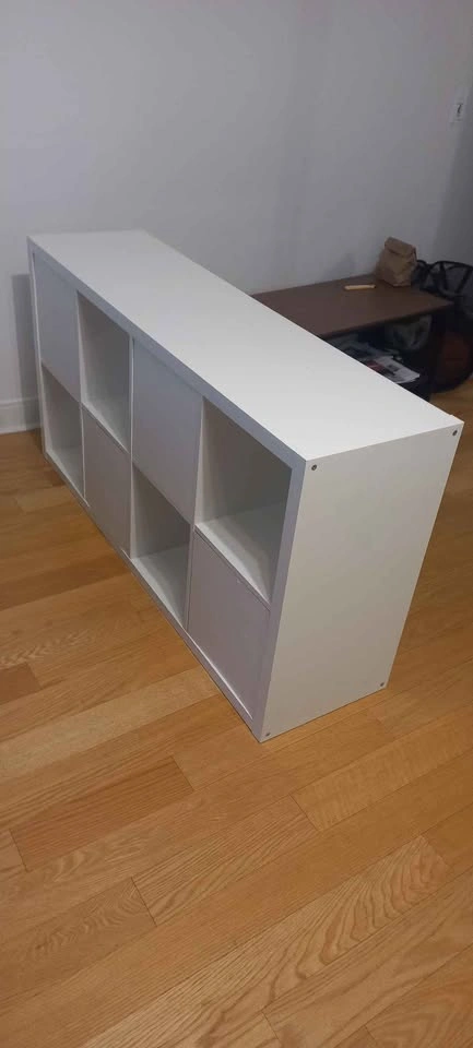 KALLAX Shelving Unit with 2 Doors and 4 Drawers, White - photo 5