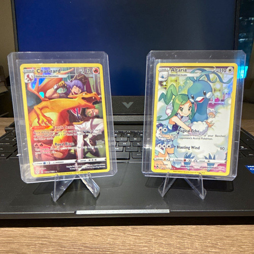 Pokemon TCG Charizard & Altaria Holo 2-Card Lot Trainer Gallery