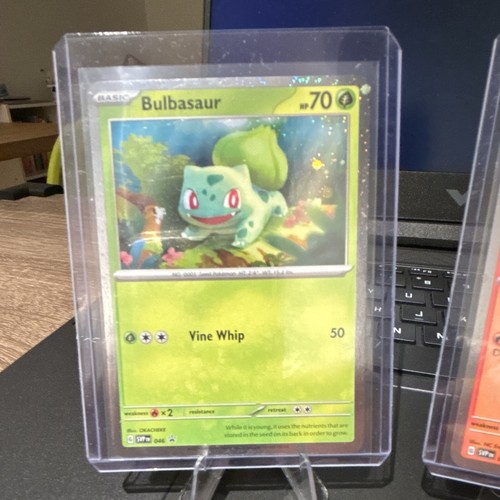 Pokemon TCG Holo 3-Card Lot Bulbasaur 046 Charmander 047 Squirtl - photo 2