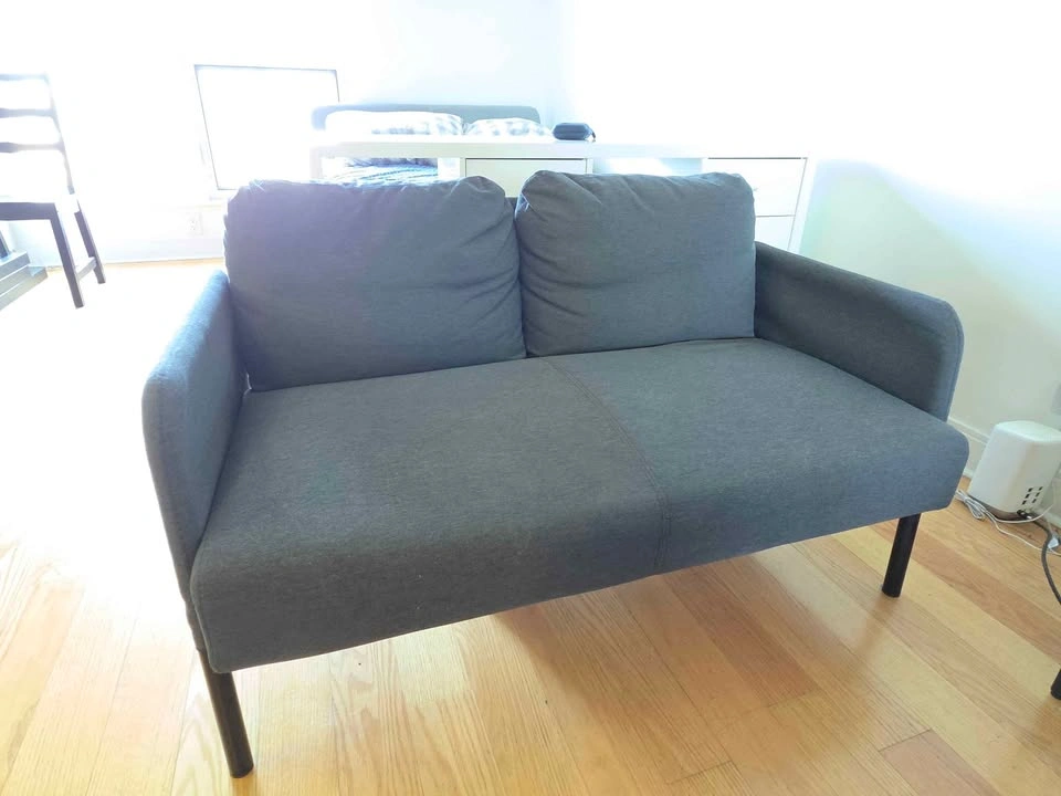 Sofa Loveseat Knisa dark gray - photo 3
