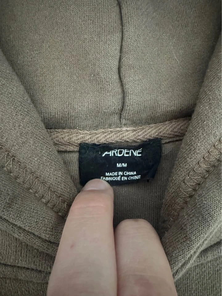 ARDENE BROWN HOODIE SIZE M - photo 3