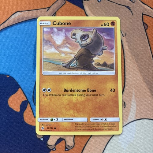 2018 Cubone 57/131 Sm-Forbidden Light Regular LP