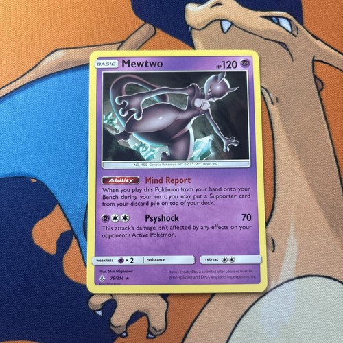 2019 Mewtwo 75/214 Sm-Unbroken Bonds Regular NM