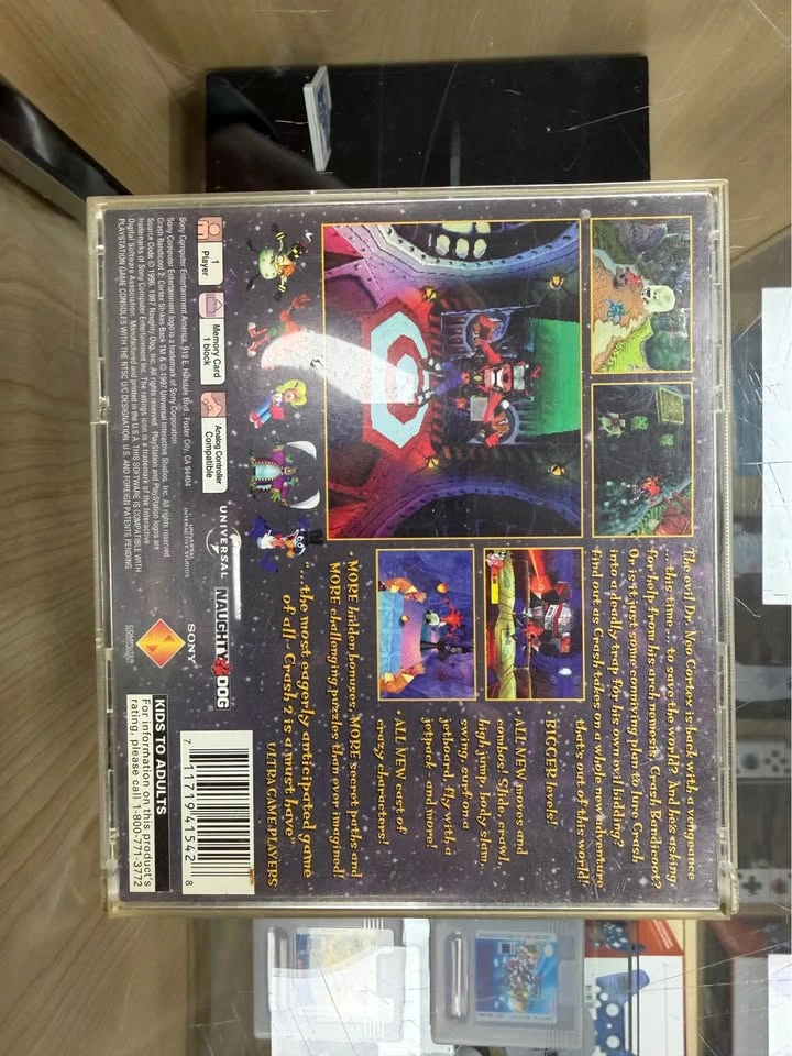 Crash Bandicoot 2 Cortex Strikes Back PS1 - CIB - photo 2