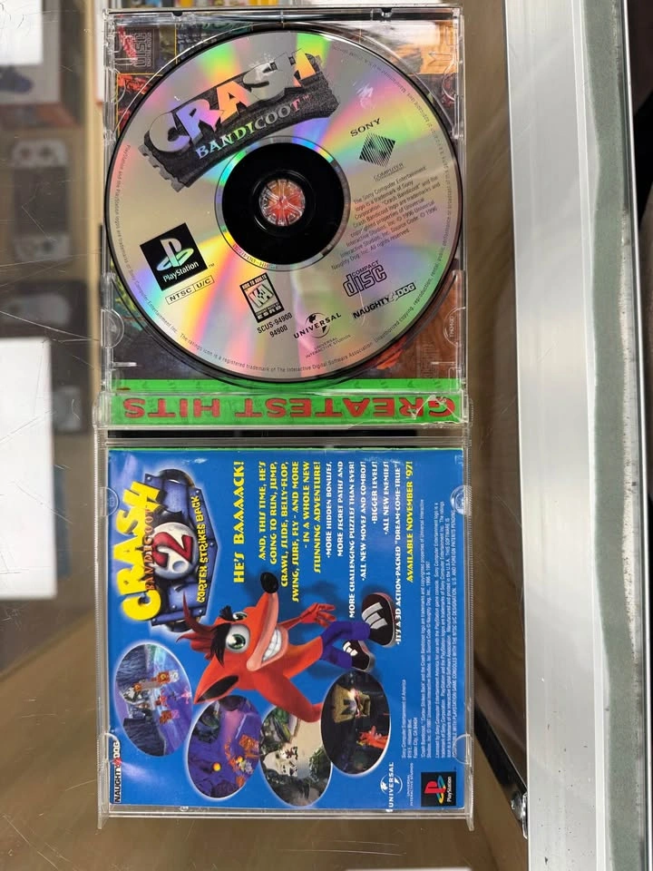 Crash Bandicoot PS1 - CIB - photo 3