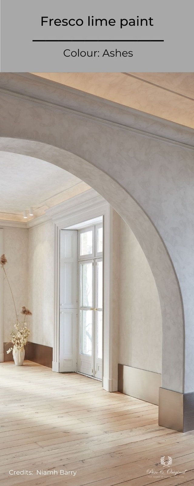 Pure and Original Limewash - Fresco paint and primer