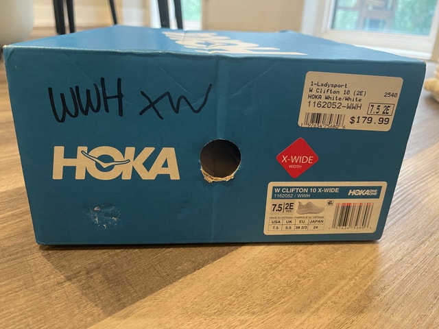 HOKA Clifton 10 Women’s Size 7.5 2E BNIB - photo 2