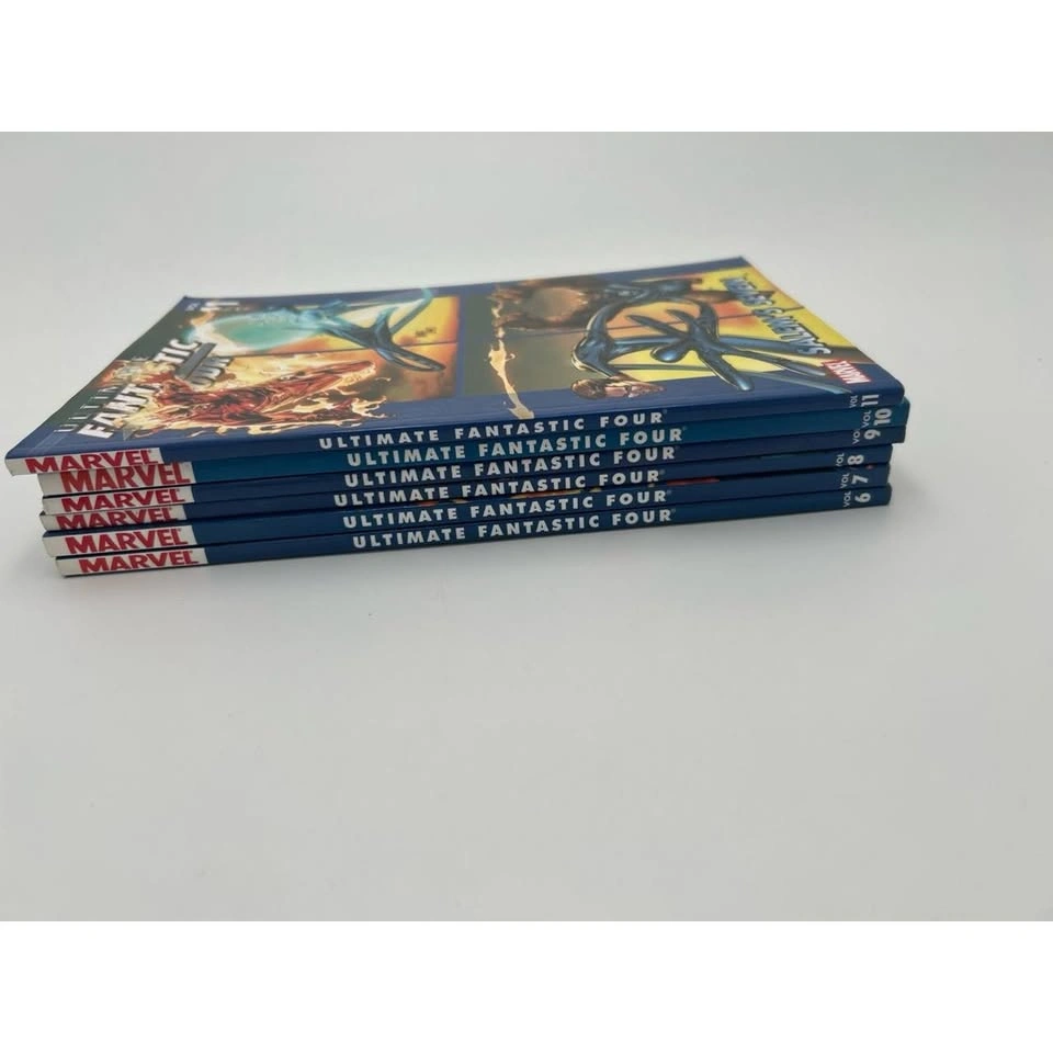 Ultimate Fantastic Four TPB Lot Vol 6-11 Marvel Comics - photo 3