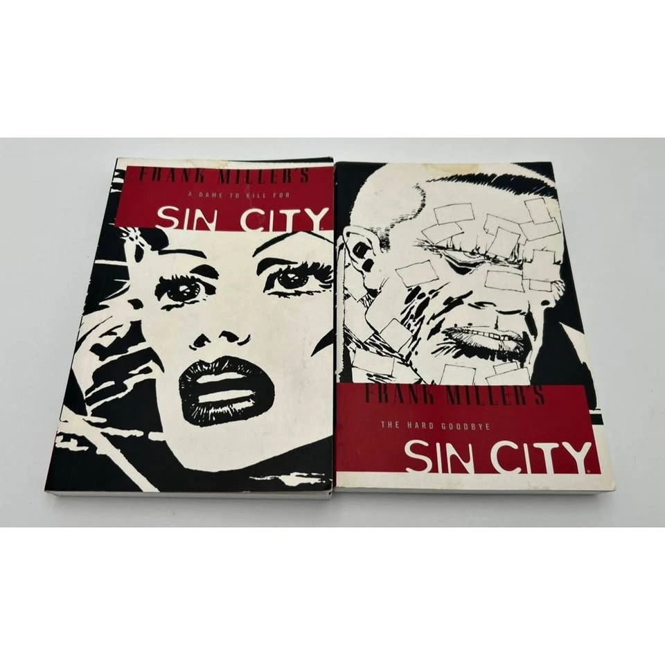 Sin City Graphic Novel Lot Vol 1 & 2 Frank Miller