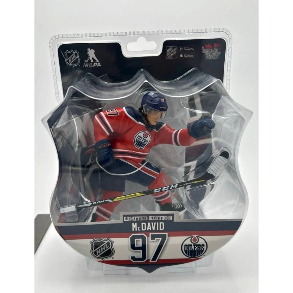 Connor McDavid #97 Edmonton Oilers Imports Dragon 6" Figure