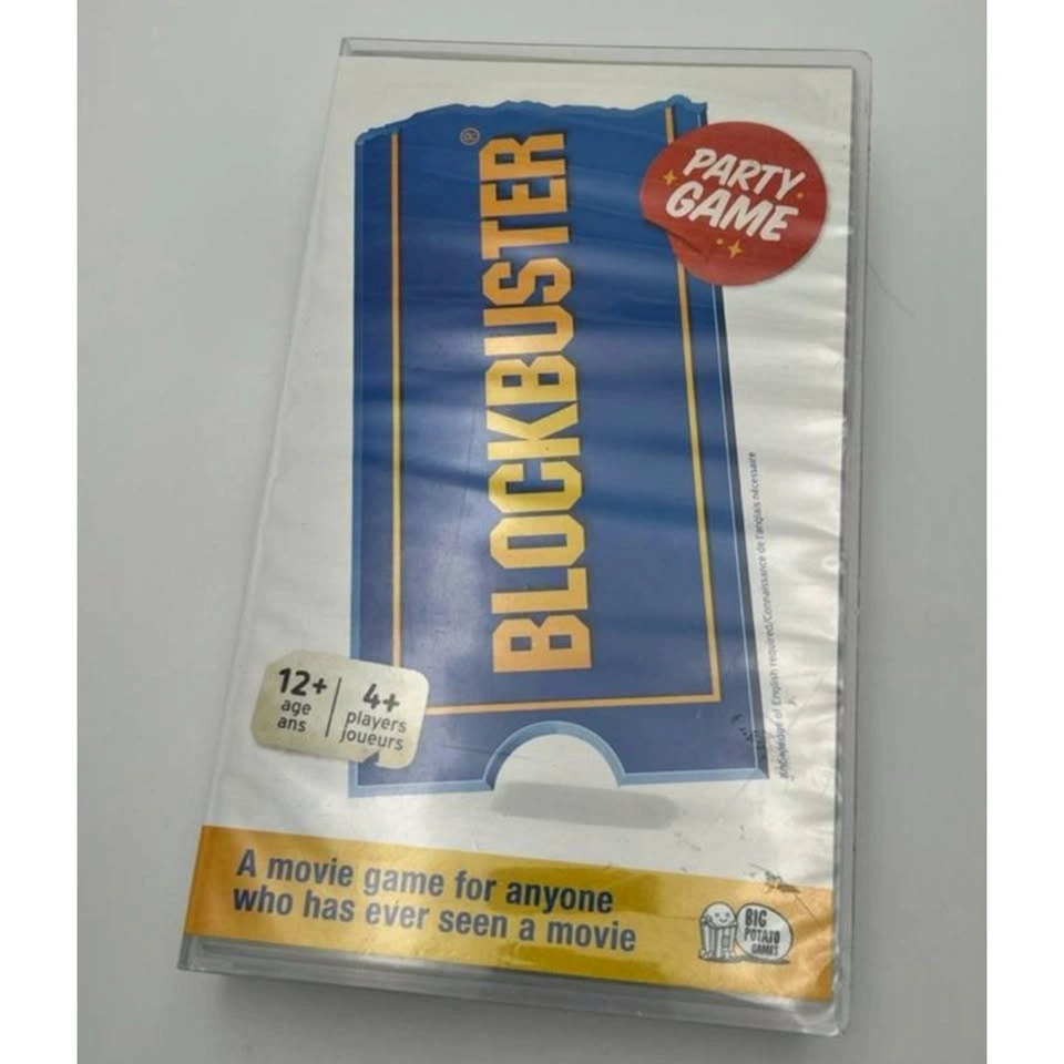 Blockbuster The Party Game Big Potato Games Movie Trivia Game
