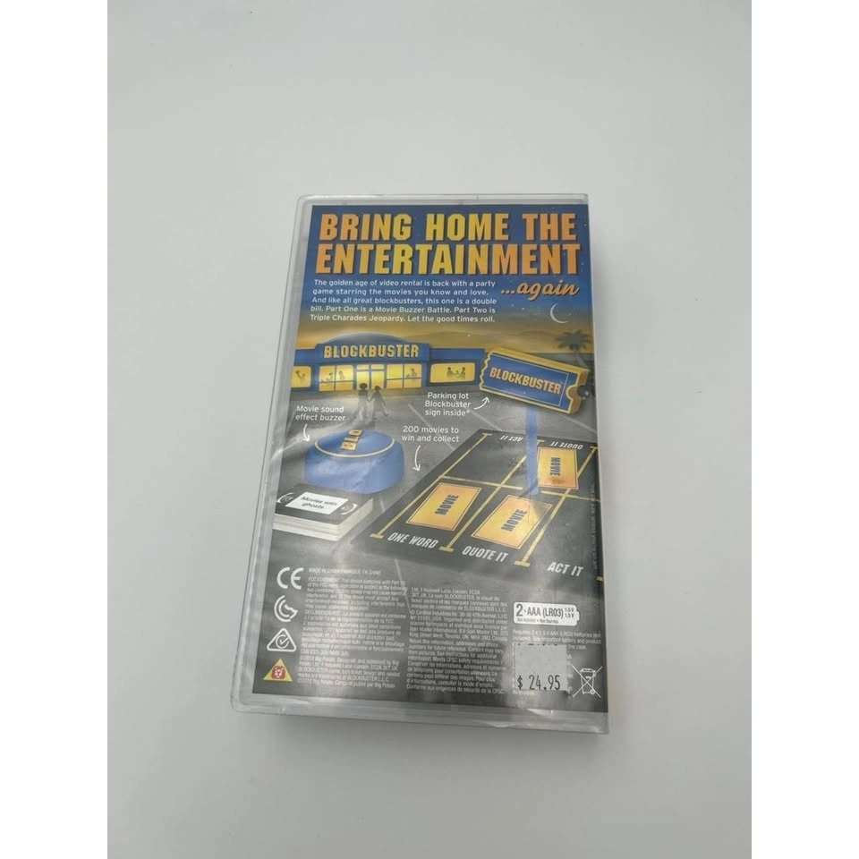 Blockbuster The Party Game Big Potato Games Movie Trivia Game - photo 2