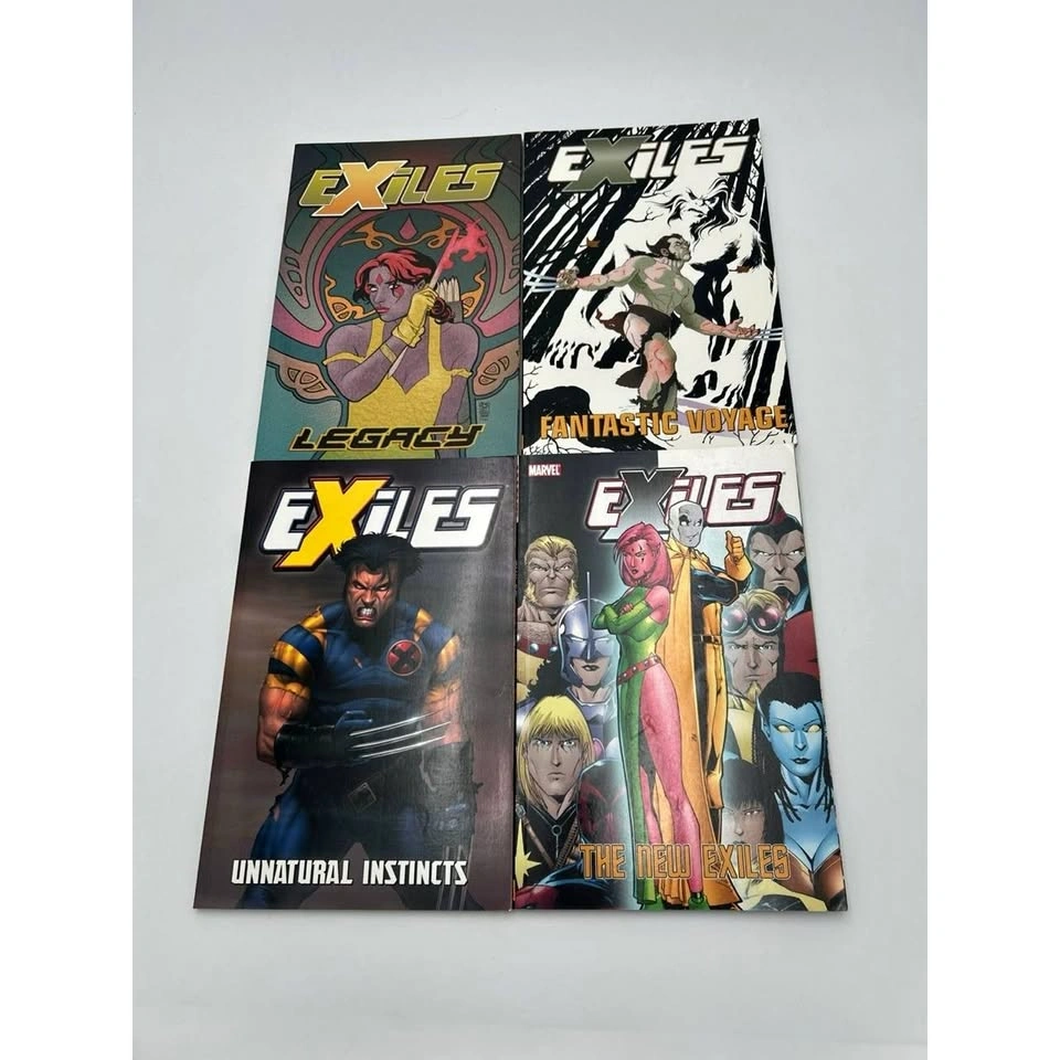 Exiles TPB Lot Vol 4 5 6 14 Legacy Fantastic Voyage Marvel