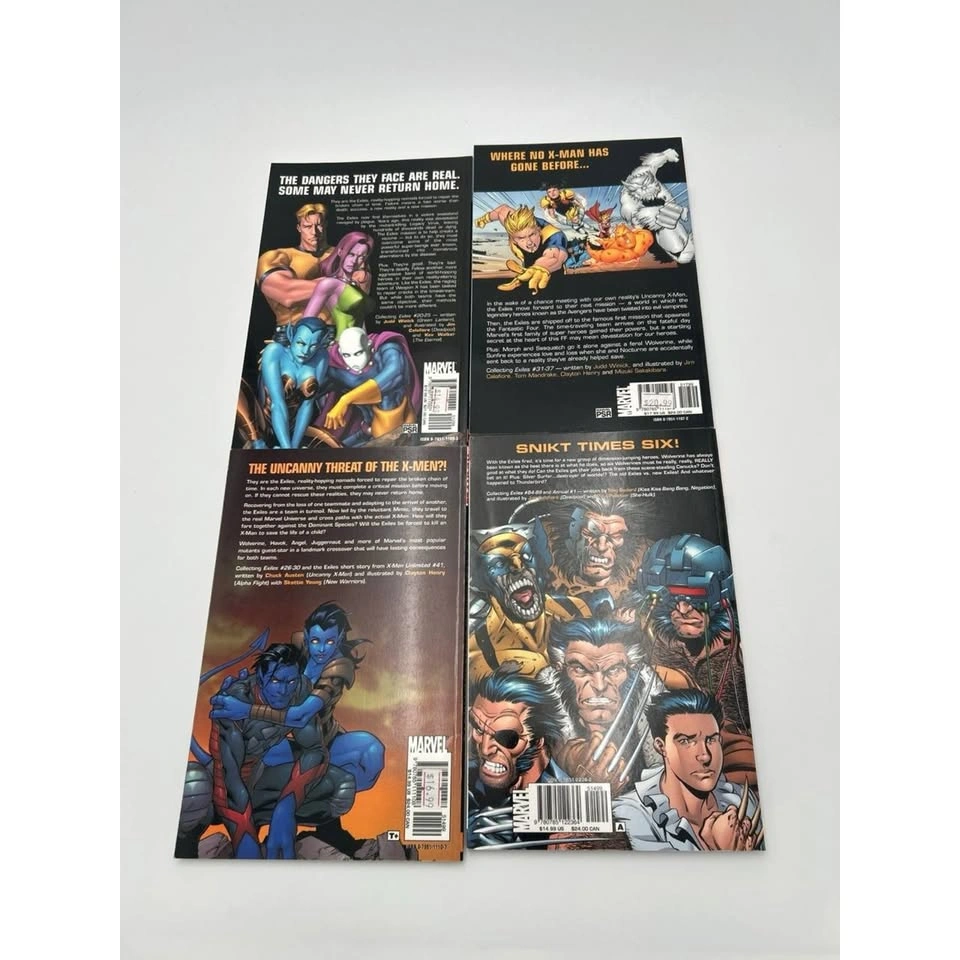 Exiles TPB Lot Vol 4 5 6 14 Legacy Fantastic Voyage Marvel - photo 3