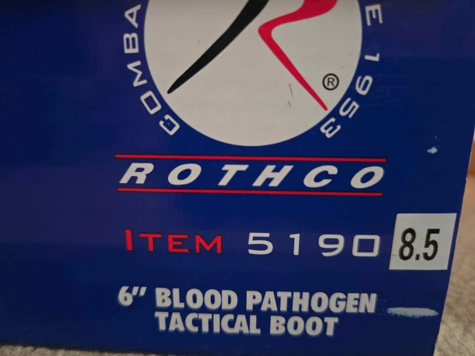 Blood Pathogen Tactical Boots size 8.5 - photo 2