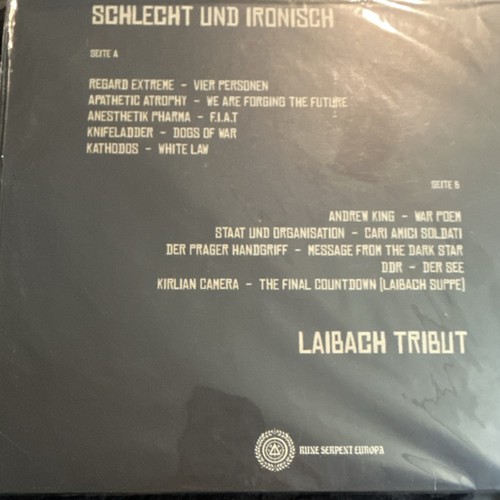 Schlecht und Ironisch: Laibach Tribut RSE 003 Brown Marbled 12" - photo 3