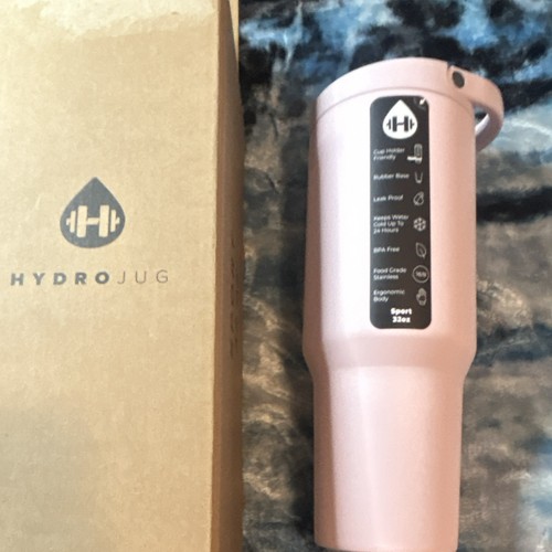 HYDROJUG Sport Cup 32oz Pink Sand Leak Proof Cold 24h BPA Free - photo 3
