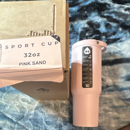 HYDROJUG Sport Cup 32oz Pink Sand Leak Proof Cold 24h BPA Free - photo 4