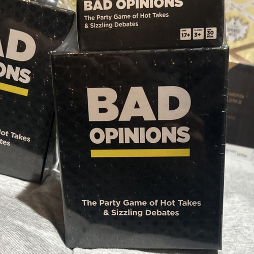 Dyce Bad Opinions Party Game Hot Takes Sizzling Debates