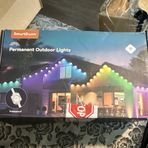 SmartDown Permanent Outdoor Lights 50 ft RGB LED Waterproof