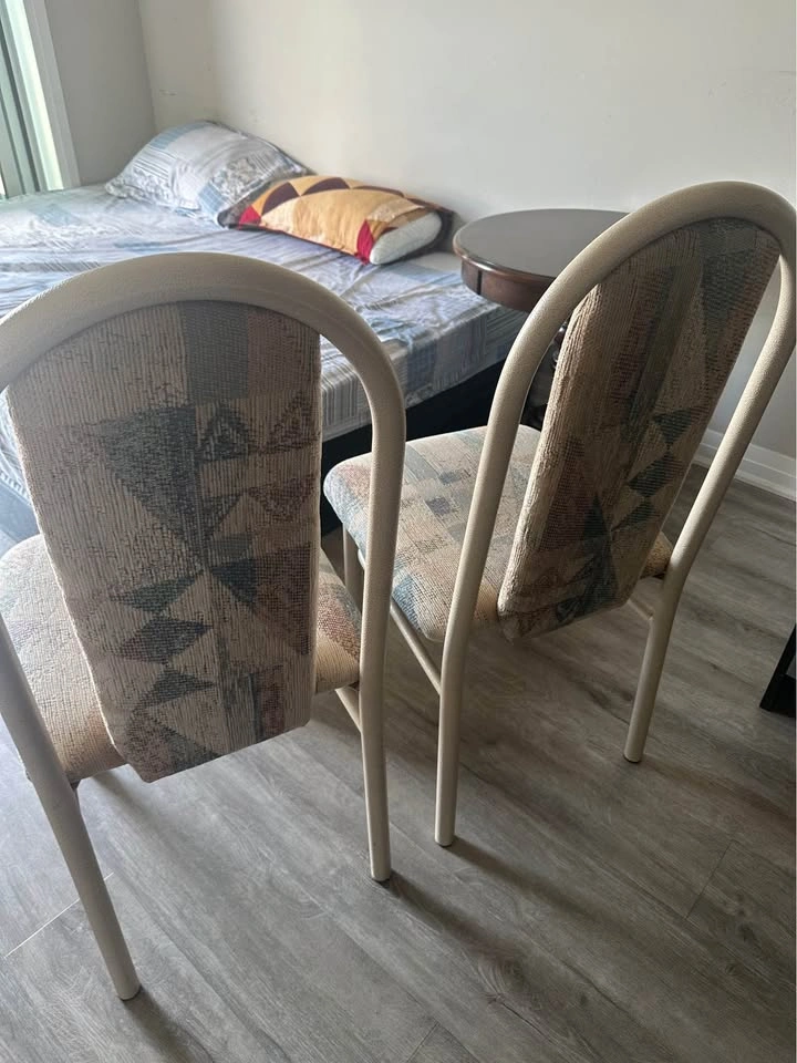 Set of 2 Comfortable Cushioned Chairs - photo 2