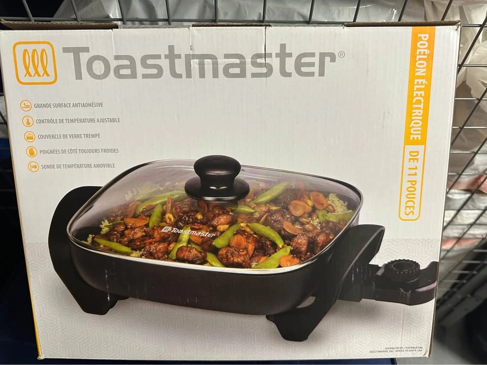 Moving sale: Electric skillet with glass lid - photo 2