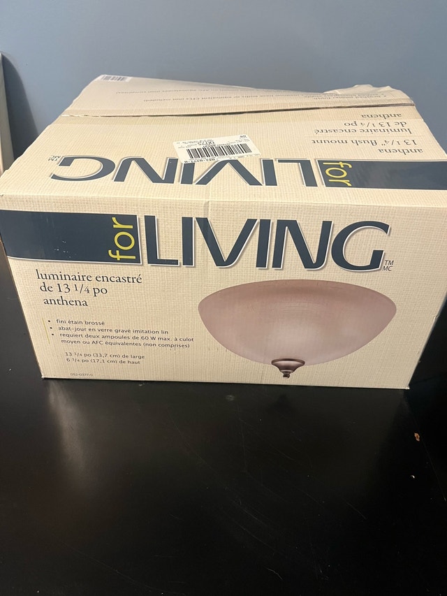 For Living Anthena Flush Mount Light