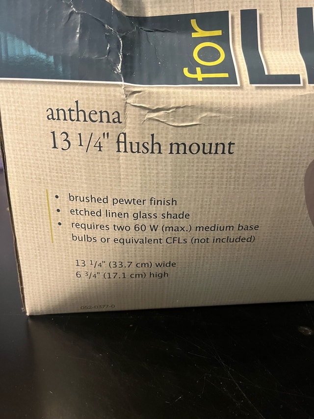 For Living Anthena Flush Mount Light - photo 2