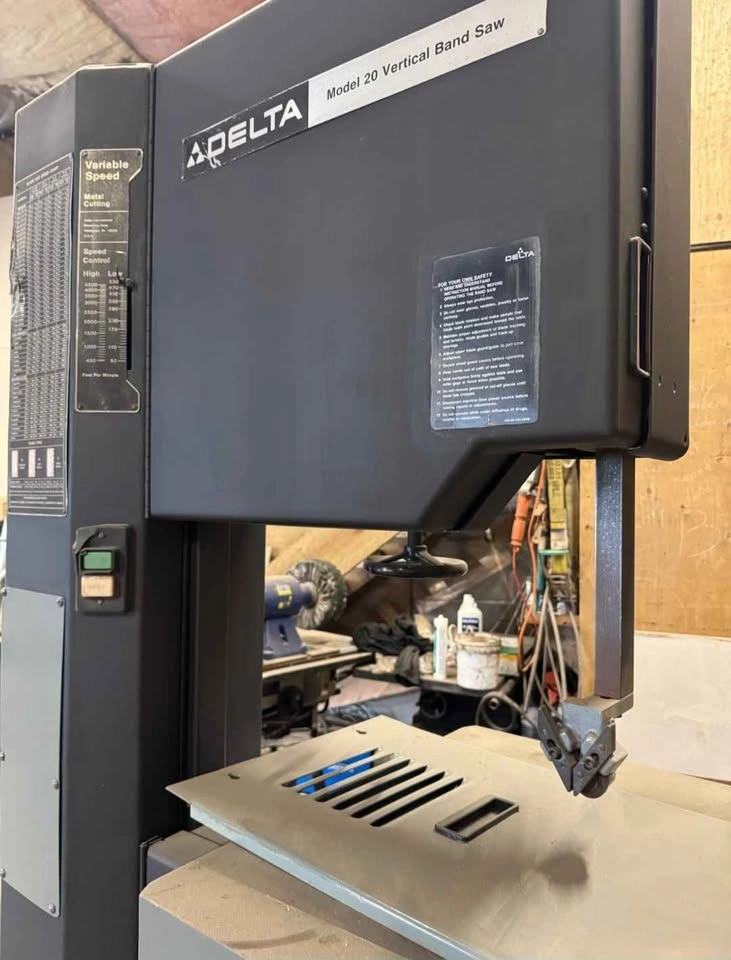 Heavy-duty Delta Model 20 Vertical Band Saw Metal Cutting - photo 2