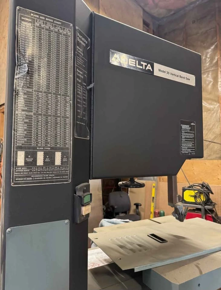 Heavy-duty Delta Model 20 Vertical Band Saw Metal Cutting - photo 3