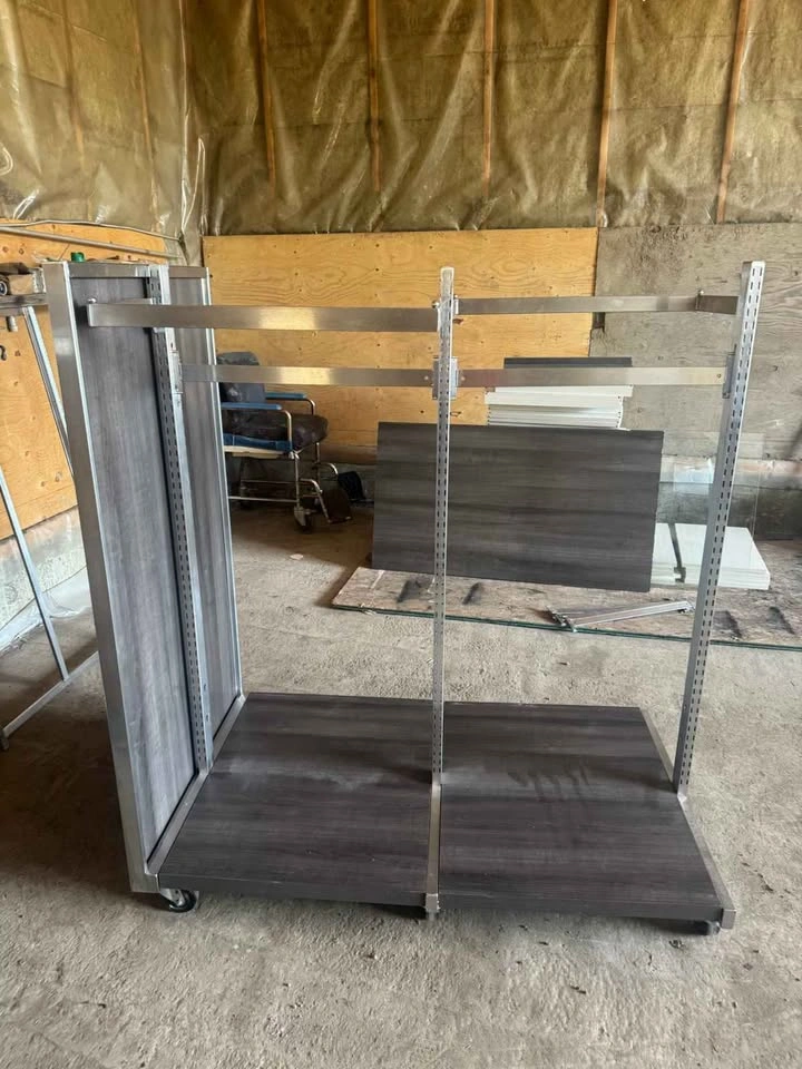 Commercial Retail Display Fixture on Wheels – Heavy Duty - photo 5