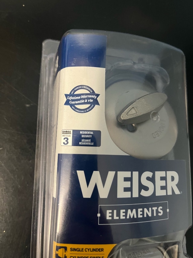 Weiser Elements Deadbolt - photo 3