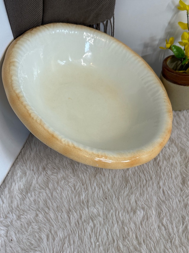 MCM Yellow Ware Mixing Bowl 10”