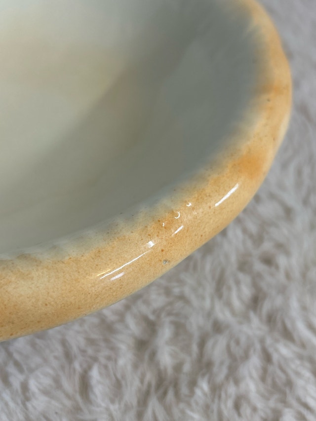 MCM Yellow Ware Mixing Bowl 10” - photo 3