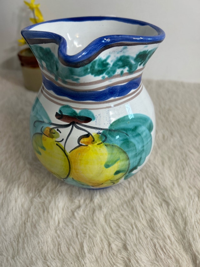 MCM Italian Ceramic Pitcher 7” - photo 2