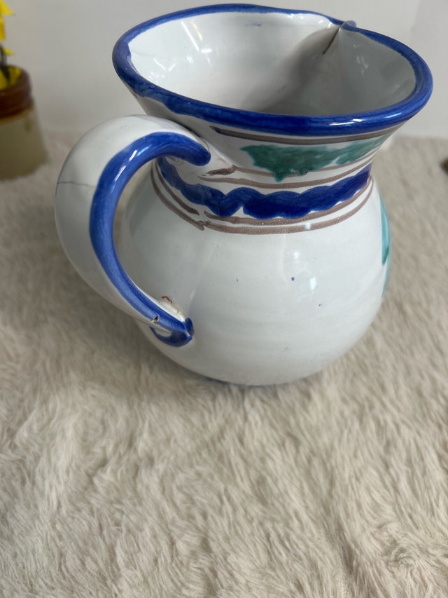 MCM Italian Ceramic Pitcher 7” - photo 4