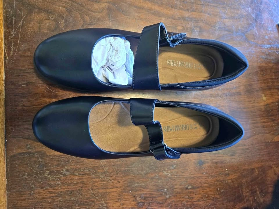 Ladies Black Mary Jane Shoes