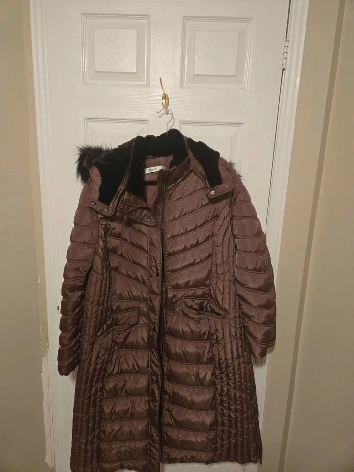 Ladies Maroon/Purple Winter Jacket