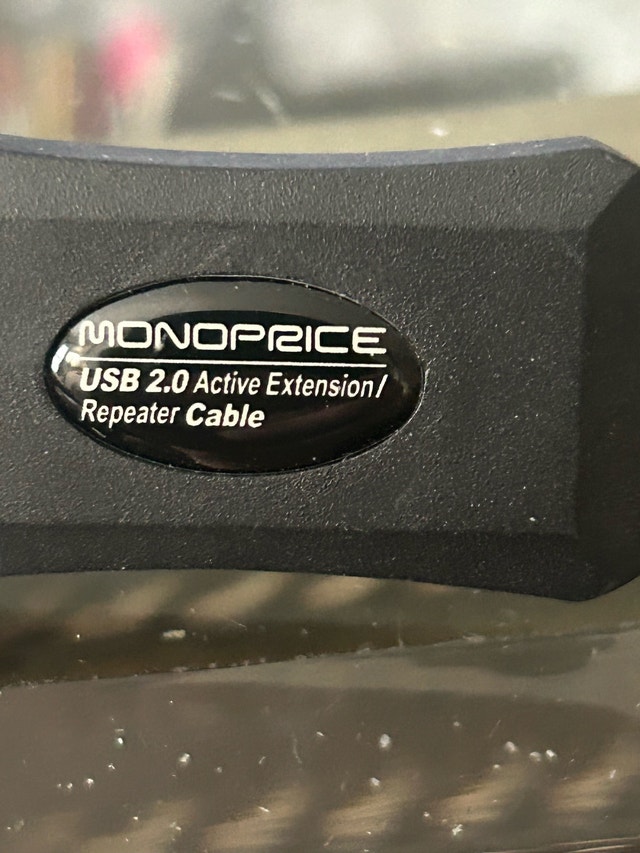 Monoprice USB 2.0 Active Extension Cable - photo 3
