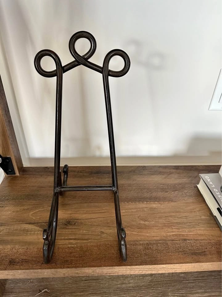 Wrought Iron Decorative Display Easel