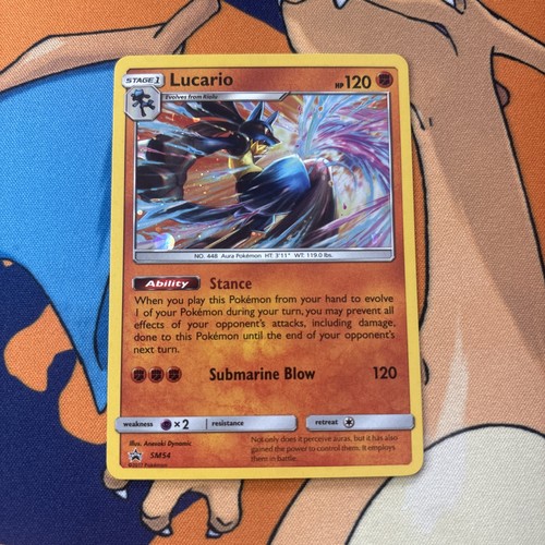 2017 Lucario SM54 Cosmo’s Holo - SM Black Star Promo NM