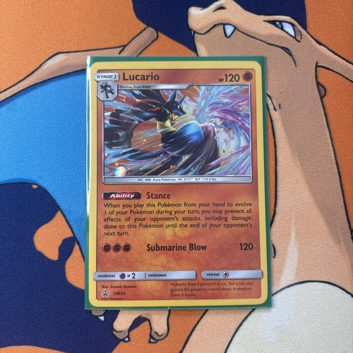 2017 Lucario SM54 Cosmo’s Holo - SM Black Star Promo NM - photo 3