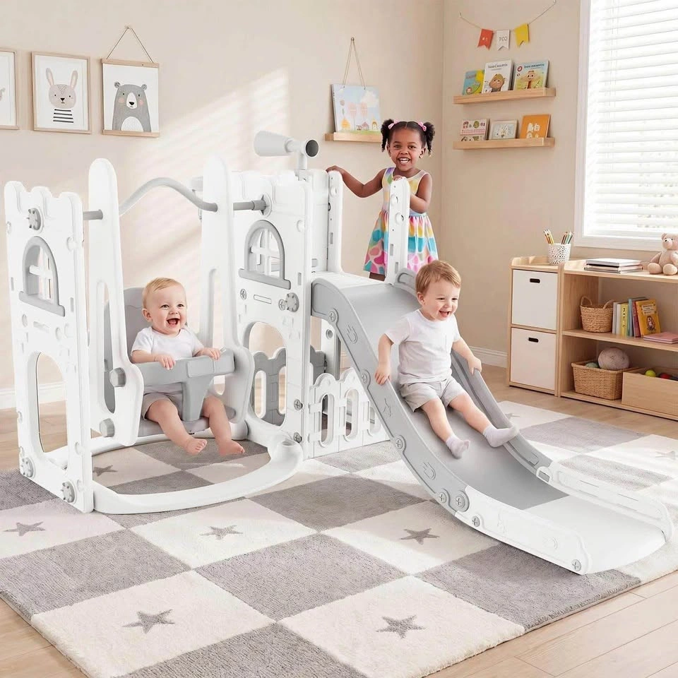Garvee Toddler Slide and swing Set kids indoor play area - photo 2