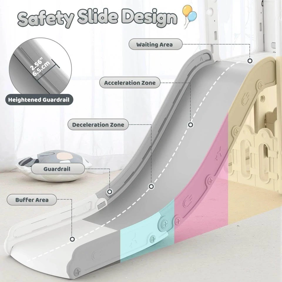 Garvee Toddler Slide and swing Set kids indoor play area - photo 3