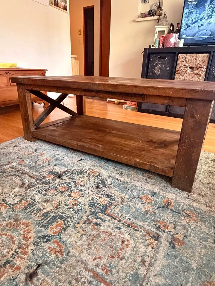 Solid Wood Living Room Table