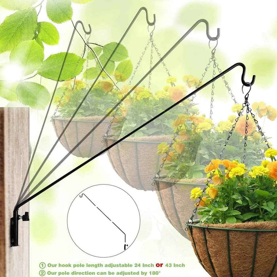 Wall Mounted Deck Hook Wall Pole - photo 2